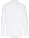 GIVENCHY COTTON EMBROIDERED LOGO SHIRT