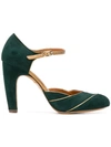 CHIE MIHARA PANNELLED PUMPS