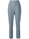 FENDI CROPPED HIGH-WAISTED TROUSERS