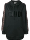 FENDI KAPUZENPULLOVER MIT LOGO