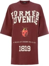 UNDERCOVER UNDERCOVER FORMER JUVENILE T-SHIRT - RED