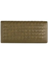 BOTTEGA VENETA INTRECCIATO CONTINENTAL WALLET