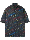 BALENCIAGA PADDED SHORT SLEEVE SHIRT