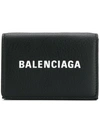 BALENCIAGA BALENCIAGA EVERYDAY迷你卡夹 - 黑色