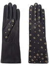 AGNELLE GLOVES WITH ALL OVER RIVETS & STUDS