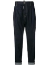 DSQUARED2 HIGH-WAISTED TAPERED JEANS