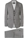 DSQUARED2 CHECKED THREE-PIECE SUIT