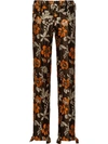 PRADA CLOQUÉ SLIM TROUSERS