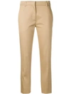 VALENTINO CROPPED SLIM-FIT TROUSERS