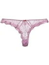 FLEUR DU MAL DOTTY CHEEKY THONG