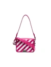 OFF-WHITE STRIPED SHOULDER BAG