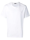 Acne Studios Face-patch Crew Neck T-shirt In White