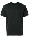 Acne Studios Face-patch Crew Neck T-shirt In 900