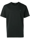 Acne Studios Ellison Face Short Sleeve Shirt In Black