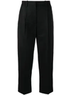 ACNE STUDIOS FLANNEL PLEATED TROUSERS