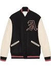 GUCCI BOMBER JACKET WITH PATCHES