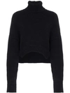 GOLDEN GOOSE AMBER MERINO HIGH NECK BOXY JUMPER