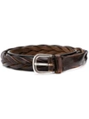 LEQARANT BRAIDED LEATHER BELT