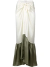 Morgan Lane Abi Skirt In Neutrals