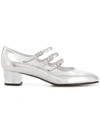 Carel Kina Pumps In Silver