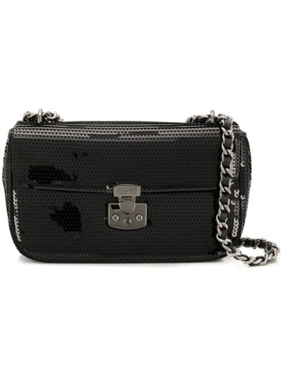 Moschino Cheap & Chic Rocco Shoulder Bag In Black