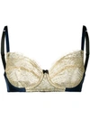 Gilda & Pearl Gina Bra  In Blue