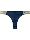 Gilda & Pearl Gina Thong In Blue