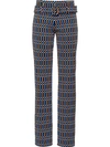 PRADA TECHNICAL JACQUARD TROUSERS