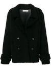 INÈS & MARÉCHAL DOUBLE-BREASTED SHEARLING COAT
