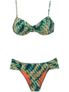 Lygia & Nanny Vitoria Bikini Set In Multicolour