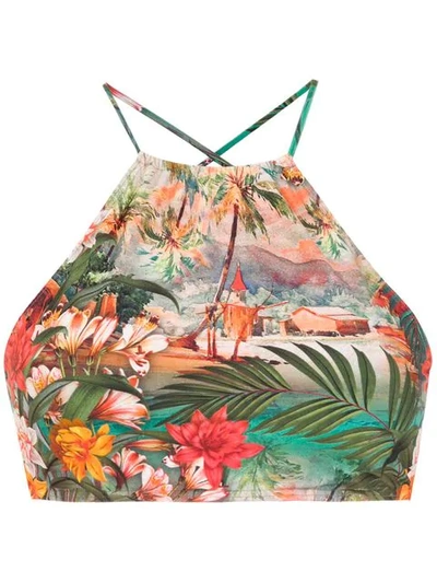 Lygia & Nanny Lana Bikini Top In Multicolour