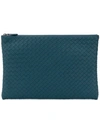 BOTTEGA VENETA INTRECCIATO LEATHER MAKE UP BAG