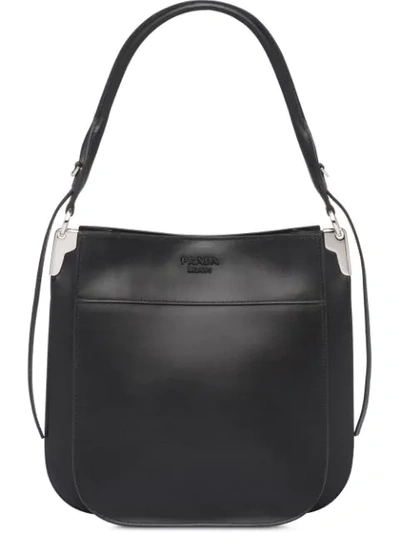 Prada Margit Small Tote Bag - 黑色 In Black