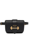 PRADA PRADA SMALL BELT BAG - BLACK