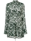 ROSIE ASSOULIN PAISLEY PRINTED MINI DRESS