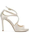 JIMMY CHOO LANCE 100 SANDALS