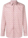 PRADA GEOMETRIC PRINT SHIRT