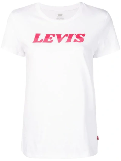 Levi's 标贴t恤 - 白色 In White