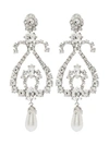 MIU MIU CRYSTAL EARRINGS