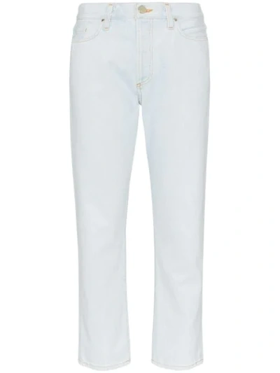 Goldsign Pale Blue The Low Slung With Clean Set Of Pockets Jeans