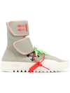 Off-white Moto Wrap Sneakers In Grey