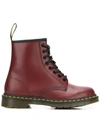 Dr. Martens' 1460 Junior Cherry Smooth In Red