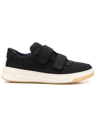 Acne Studios Perey Low-top Suede Trainers In Velcro Trainers
