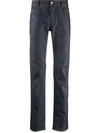 Acne Studios North Faded-effect Skinny Jeans In Blue