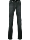 Acne Studios Max Slim Fit Jeans In Black