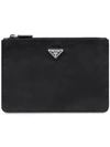 PRADA VELA ZIPPED POUCH