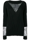 ALMAZ CABLE KNIT JUMPER