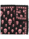 ALEXANDER MCQUEEN SKULL PRINT SCARF