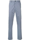 Prada Classic Chinos In Blue
