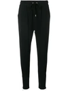 MICHAEL MICHAEL KORS TAPERED ANKLE ZIP TRACK TROUSERS